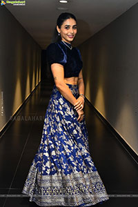 Sapthami Gowda at The Rise of Ashoka Movie Trailer Launch