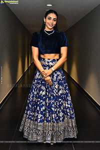 Sapthami Gowda at The Rise of Ashoka Movie Trailer Launch