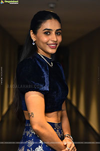Sapthami Gowda at The Rise of Ashoka Movie Trailer Launch