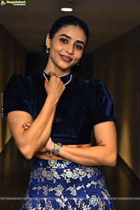 Sapthami Gowda at The Rise of Ashoka Movie Trailer Launch