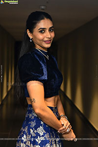 Sapthami Gowda at The Rise of Ashoka Movie Trailer Launch