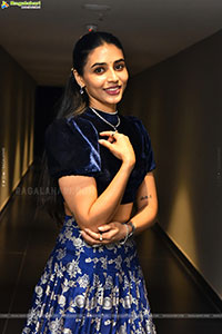 Sapthami Gowda at The Rise of Ashoka Movie Trailer Launch