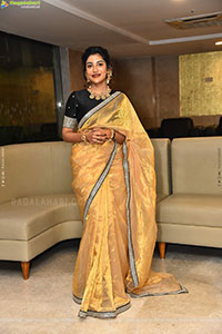 Supritha at Amaravathiki Aahwanam Pre Release
