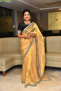 Supritha at Amaravathiki Aahwanam Pre Release