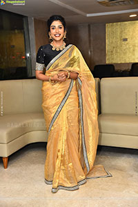 Supritha at Amaravathiki Aahwanam Pre Release