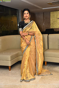 Supritha at Amaravathiki Aahwanam Pre Release