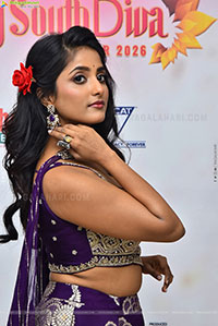 Ulka Gupta at My South Diva Calendar 2026 Launch, HD Gallery