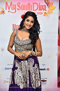 Ulka Gupta at My South Diva Calendar 2026 Launch, HD Gallery