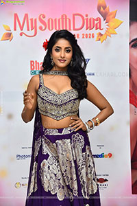 Ulka Gupta at My South Diva Calendar 2026 Launch, HD Gallery