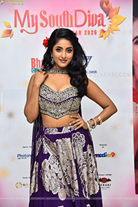 Ulka Gupta at My South Diva Calendar 2026 Launch, HD Gallery