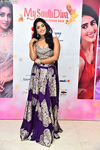 Ulka Gupta at My South Diva Calendar 2026 Launch, HD Gallery