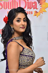 Ulka Gupta at My South Diva Calendar 2026 Launch, HD Gallery