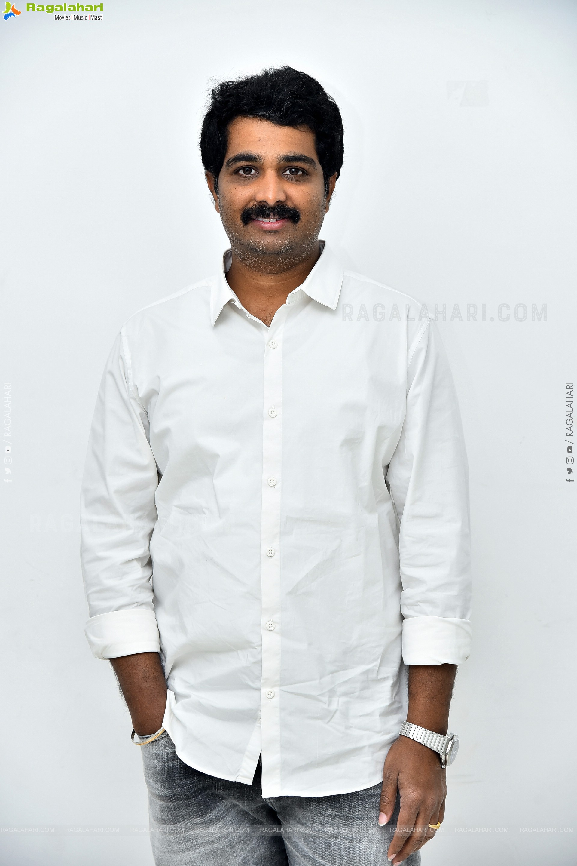 Vamsi Nandipati at Hey Bhagawan Movie Interview, HD Gallery