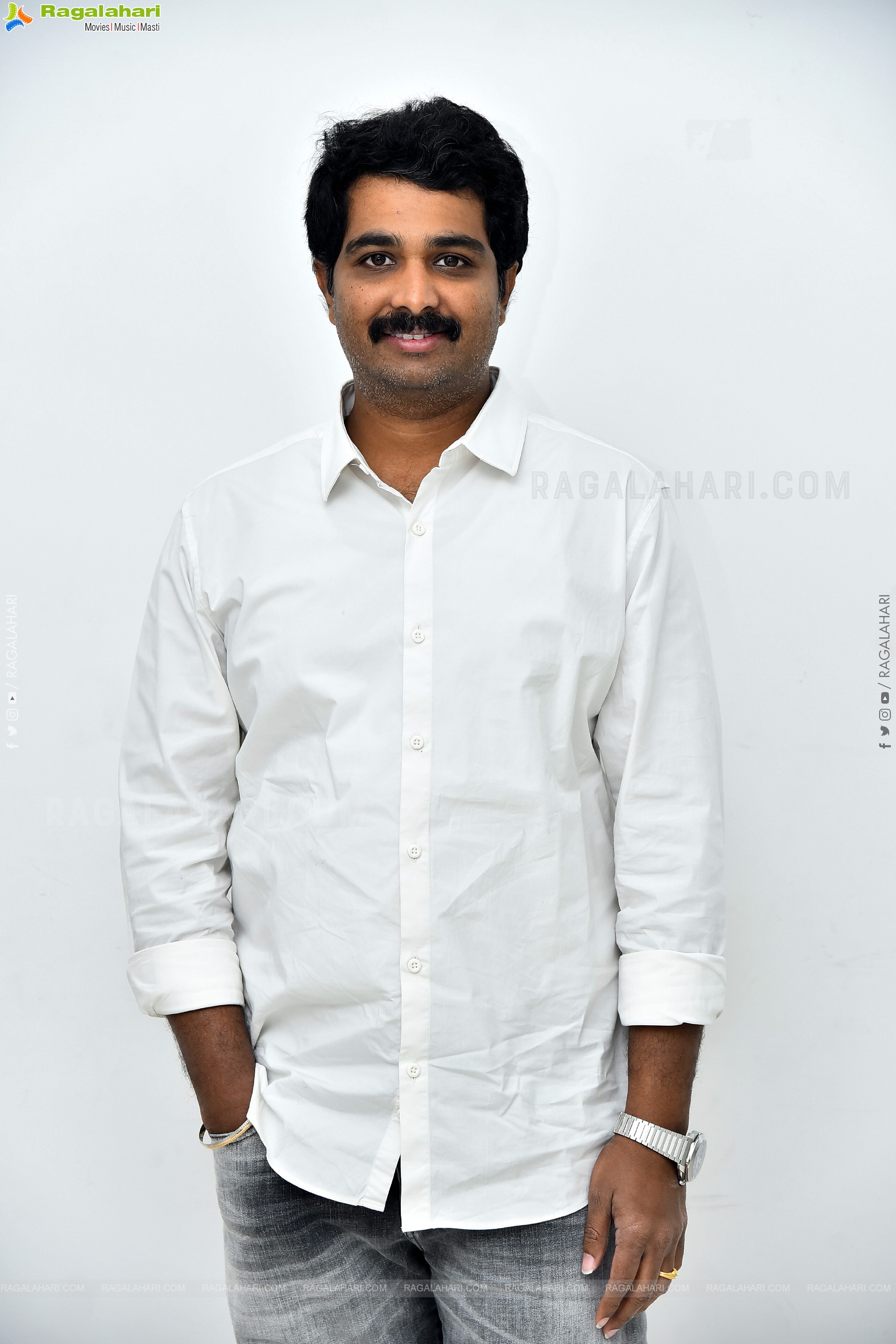 Vamsi Nandipati at Hey Bhagawan Movie Interview, HD Gallery