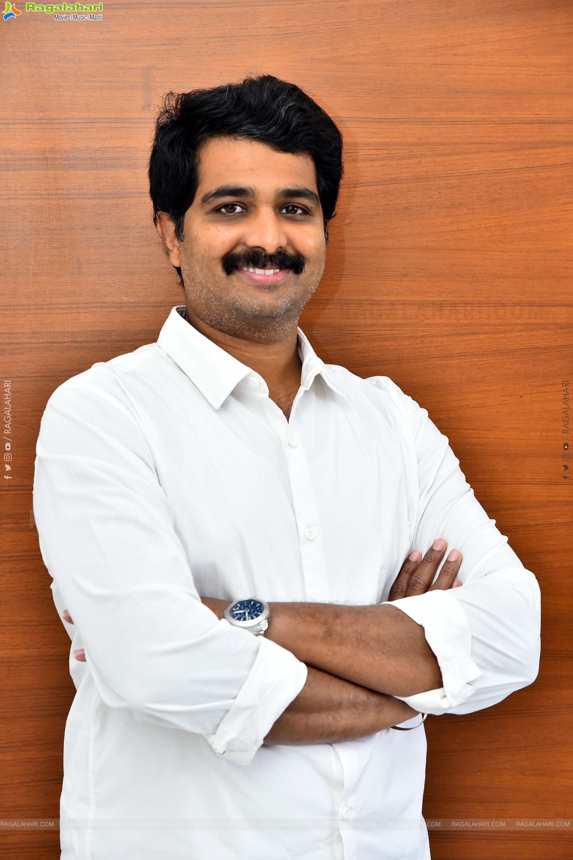 Vamsi Nandipati at Hey Bhagawan Movie Interview, HD Gallery