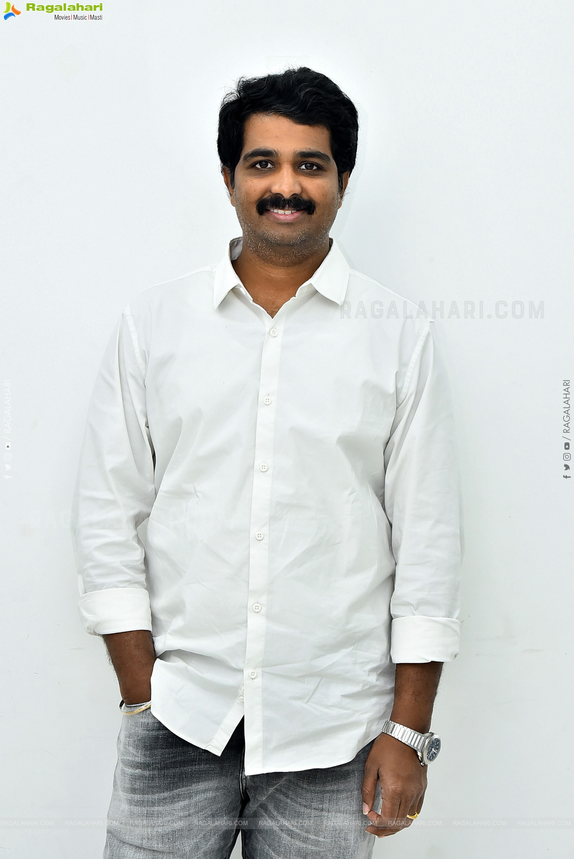 Vamsi Nandipati at Hey Bhagawan Movie Interview, HD Gallery