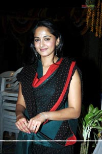 Anushka at Panchakshari Logo Launch