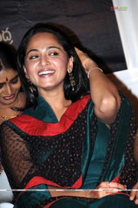 Anushka at Panchakshari Logo Launch