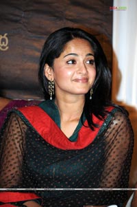 Anushka at Panchakshari Logo Launch