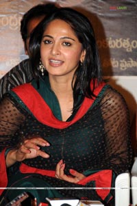 Anushka at Panchakshari Logo Launch