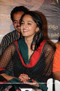 Anushka at Panchakshari Logo Launch