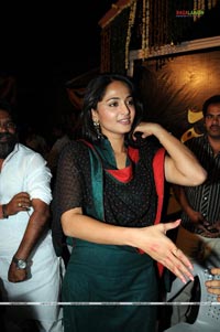 Anushka at Panchakshari Logo Launch