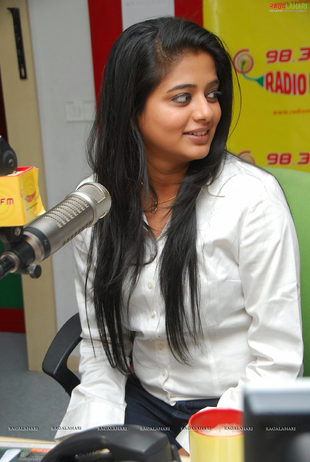 Priyamani at Radio Mirchi 98.3FM for Raaj Audio Release - Photo Coverage