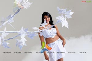 Vimala Raman in White Dress