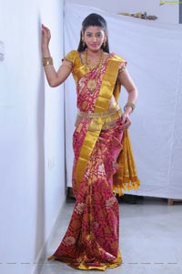 Beautiful Kushik in Saree