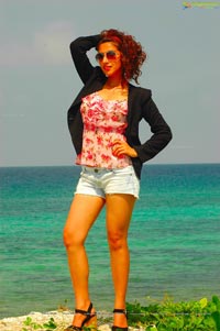 Parul Gulati Hot in Beach