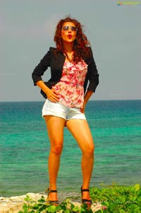 Parul Gulati Hot in Beach