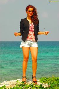 Parul Gulati Hot in Beach