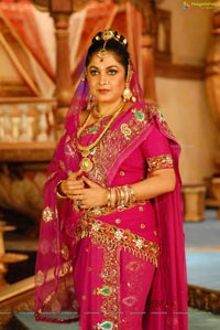 Ramya Krishnan in Saree