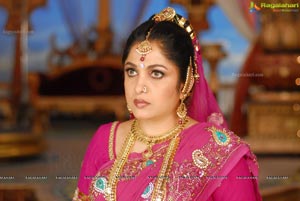 Ramya Krishnan in Saree