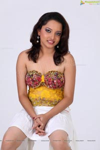 Arya Rao in White Skirt