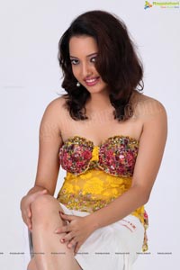 Arya Rao in White Skirt