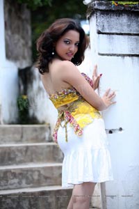 Arya Rao in White Skirt