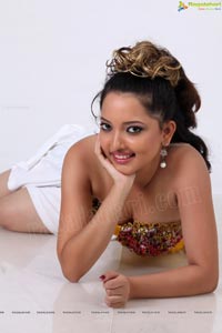 Arya Rao in White Skirt