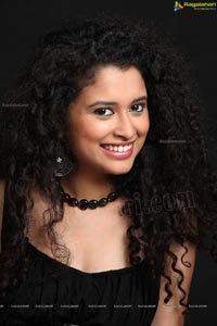 Soumya Sukumar in Black Frock