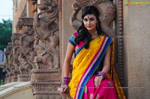 Neelam Upadhyaya in Half Saree