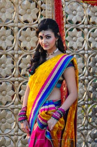 Neelam Upadhyaya in Half Saree