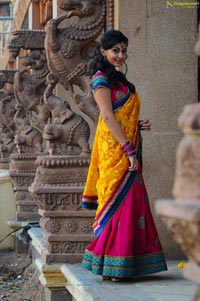 Neelam Upadhyaya in Half Saree