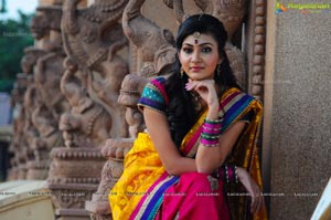 Neelam Upadhyaya in Half Saree