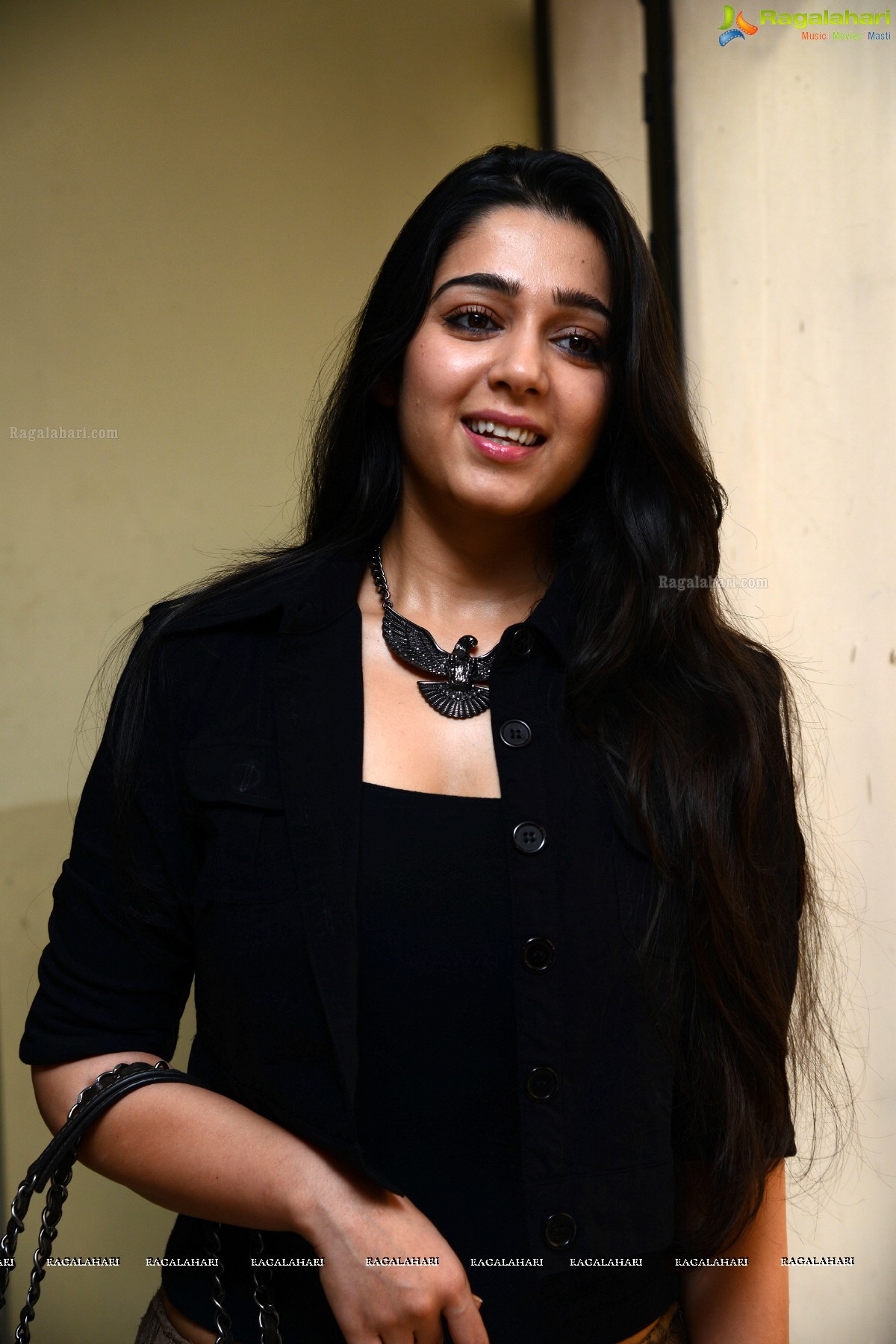 Charmme at Gulf Andhra Music Awards (GAMA) Press Meet, Exclusive Photos