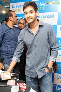 Mahesh Babu at Univercell Synch Store