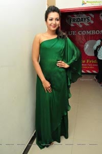 Catherine Tresa in Green Dress