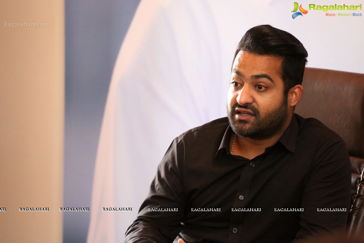 NTR at Nannaku Prematho Press Meet