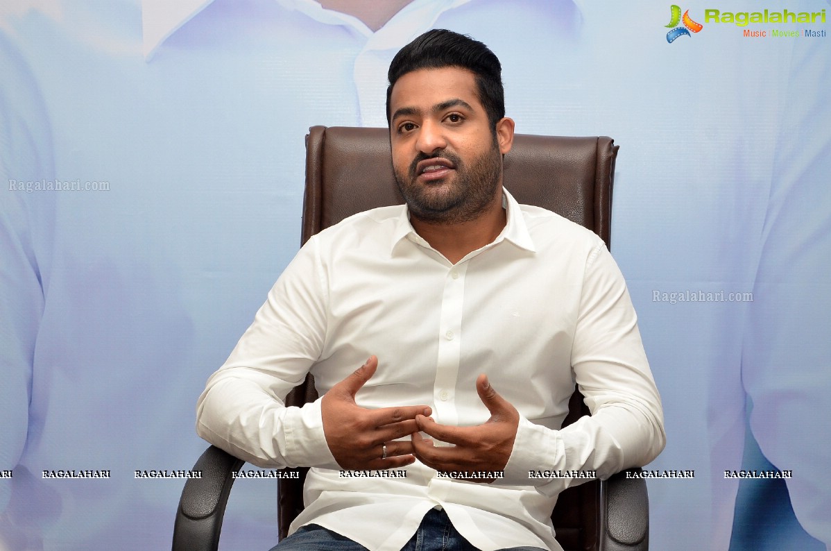 Jr. NTR Nannaku Prematho Interview, Photo Gallery