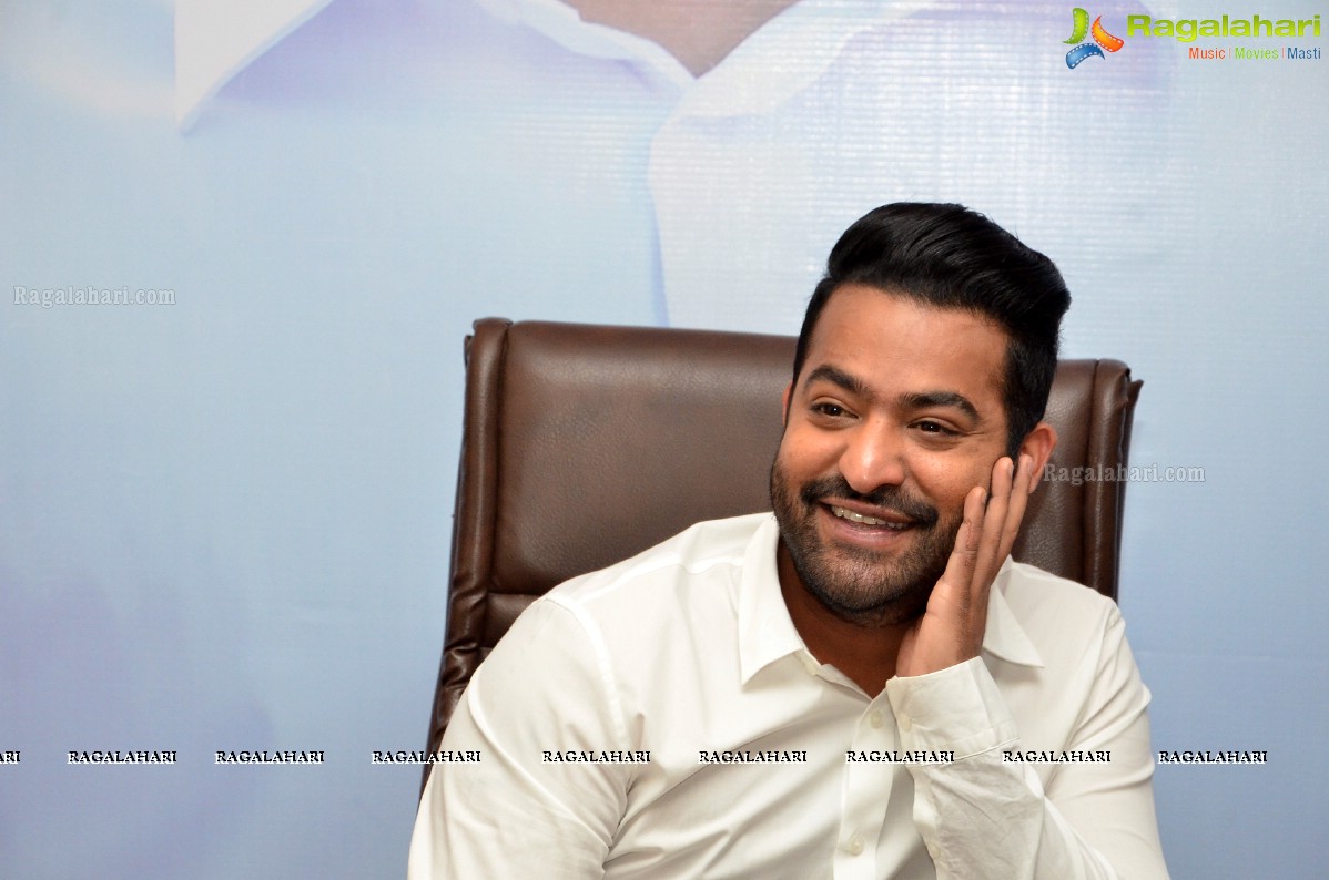 Jr. NTR Nannaku Prematho Interview, Photo Gallery