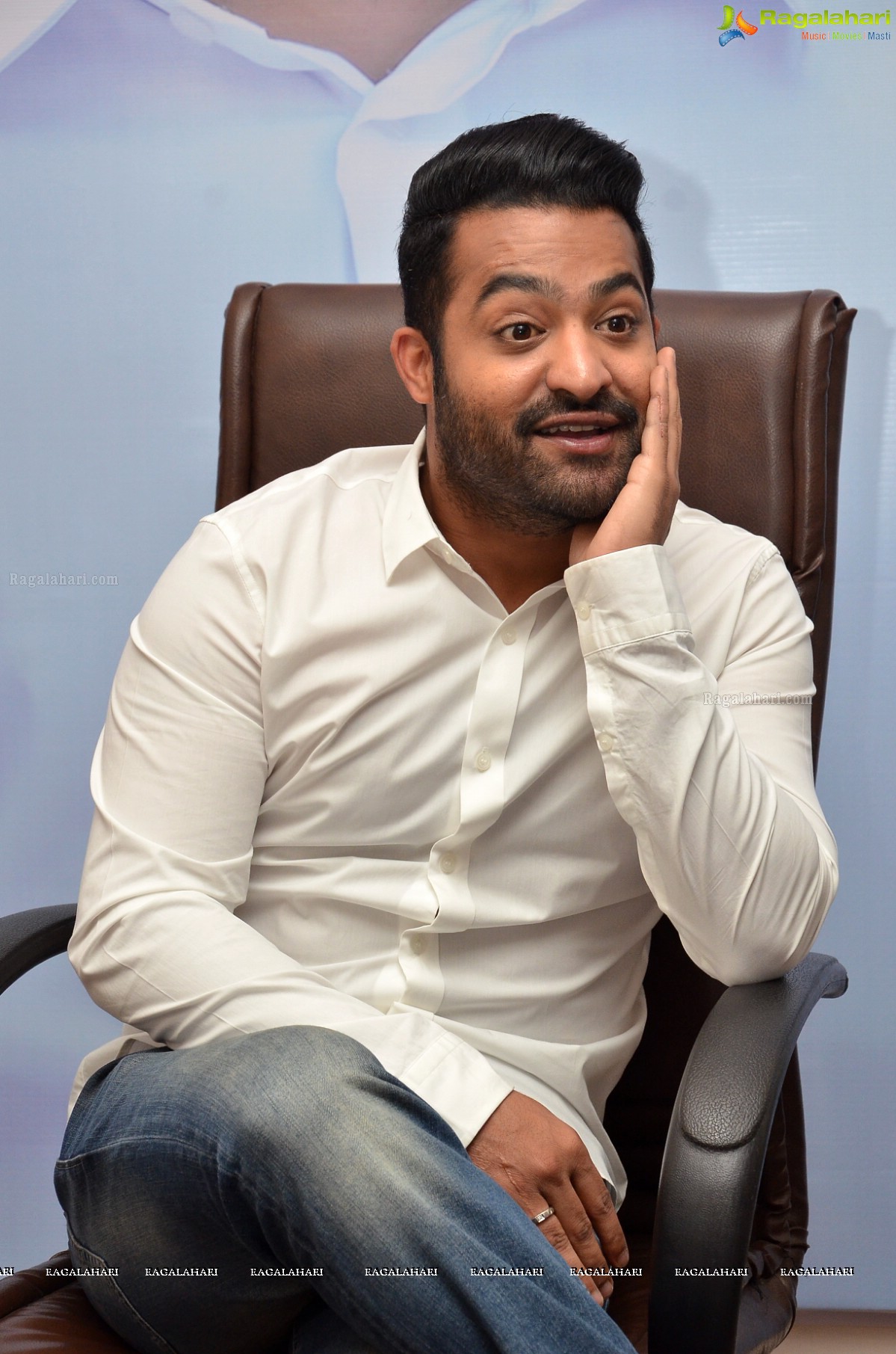 Jr. NTR Nannaku Prematho Interview, Photo Gallery